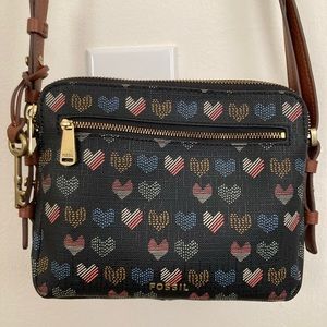 FOSSIL Navy Blue Crossbody